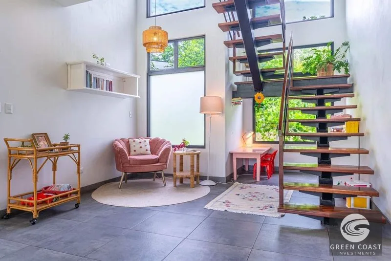 Ojochal Modern Oasis: Jungle & Mountain View Home with Pool, Playground & Rooftop Terrace — view 10, Puerto Cortés, Osa, Costa Rica