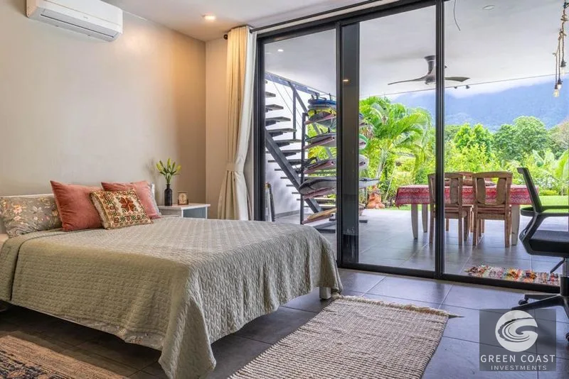 Ojochal Modern Oasis: Jungle & Mountain View Home with Pool, Playground & Rooftop Terrace — view 11, Puerto Cortés, Osa, Costa Rica