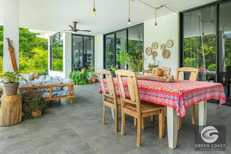 Ojochal Modern Oasis: Jungle & Mountain View Home with Pool, Playground & Rooftop Terrace — view 18, Puerto Cortés, Osa, Costa Rica