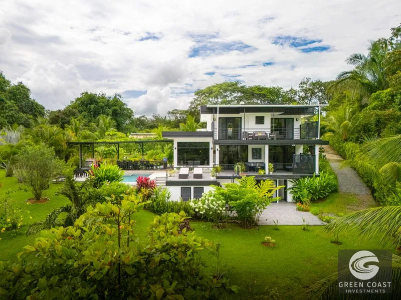 Ojochal Rainforest Sanctuary: Modern 4-Bed Home with Private Nursery & Income Potential — view 1, Ojochal, Osa, Costa Rica
