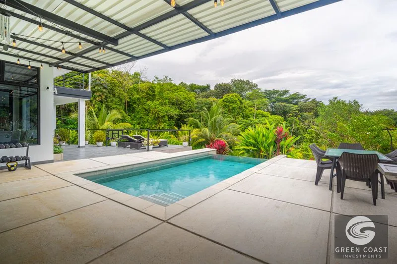 Ojochal Rainforest Sanctuary: Modern 4-Bed Home with Private Nursery & Income Potential — view 10, Ojochal, Osa, Costa Rica