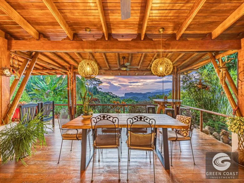 Ojochal Luxury: Ocean View Villa with Guesthouse, Pool & Panoramic Vistas — view 1, Puerto Cortés, Osa, Costa Rica