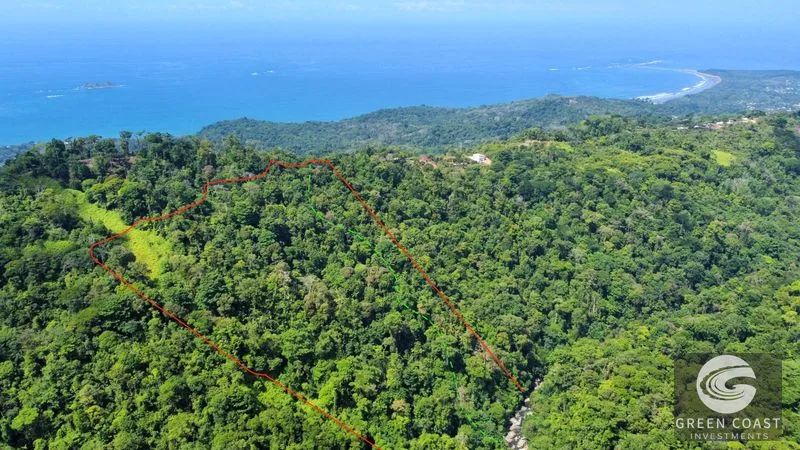 Uvita Ocean View Jungle Estate: 20+ Acres, Waterfalls & Private Building Sites near Cerro Del Tigre — view 2, Uvita, Costa Rica