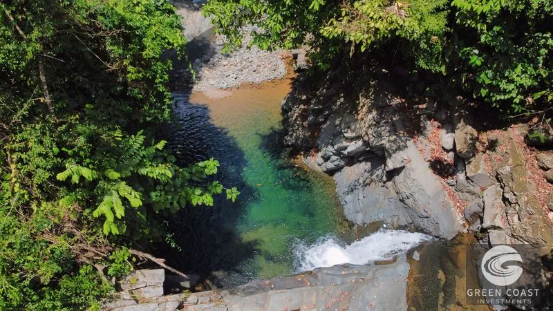 Uvita Ocean View Jungle Estate: 20+ Acres, Waterfalls & Private Building Sites near Cerro Del Tigre — view 11, Uvita, Costa Rica