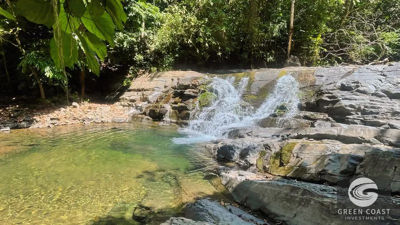 Uvita Ocean View Jungle Estate: 20+ Acres, Waterfalls & Private Building Sites near Cerro Del Tigre — view 13, Uvita, Costa Rica