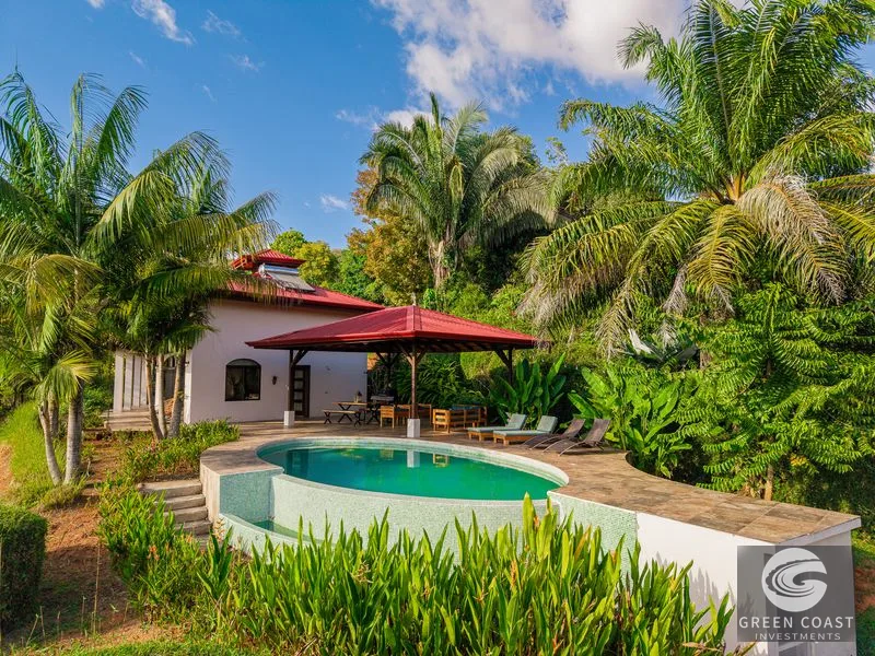 Sunset Ocean View Home on 2.6 Acres in Platanillo — view 6, Platanillo, Dominical, Costa Rica