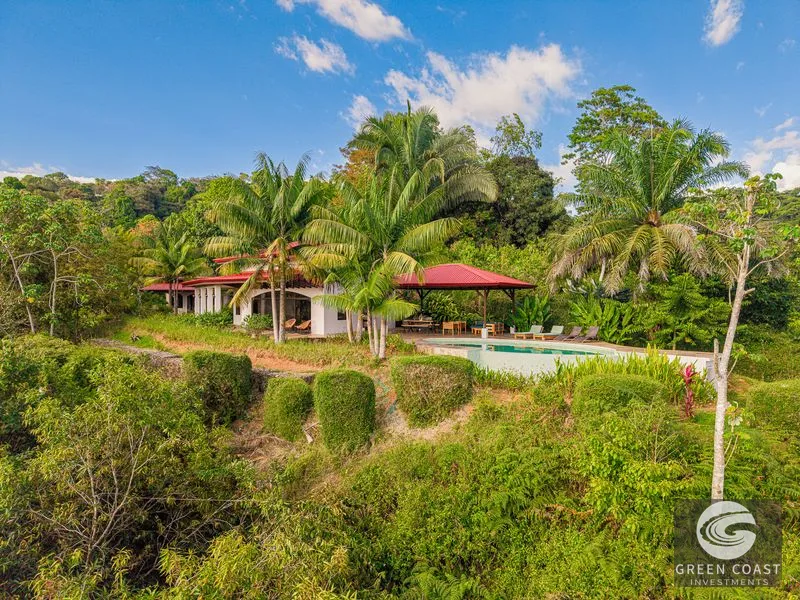 Sunset Ocean View Home on 2.6 Acres in Platanillo — view 15, Platanillo, Dominical, Costa Rica