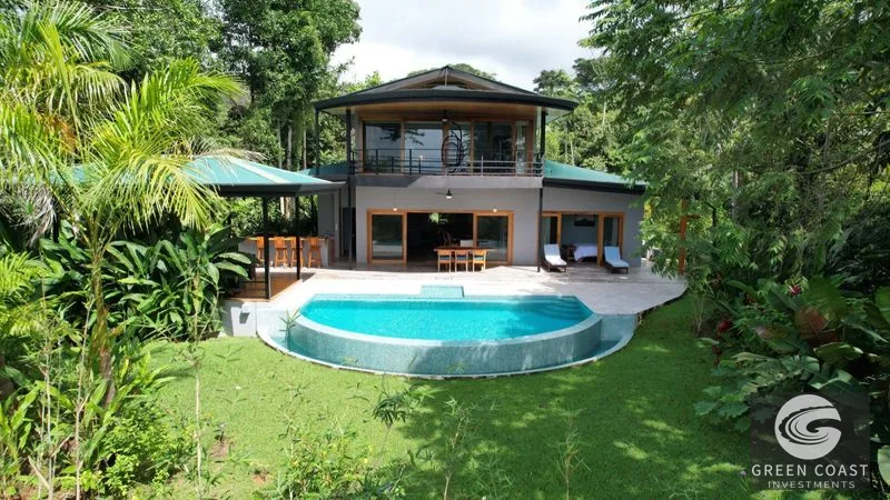 Uvita Ocean View Oasis: Resort-Style Living with Infinity Pool & Jungle Serenity — view 1, Bahía Ballena, Osa, Costa Rica