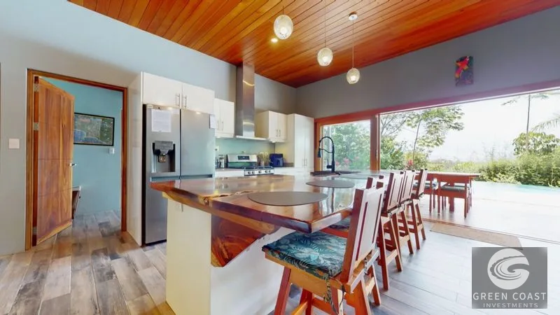 Uvita Ocean View Oasis: Resort-Style Living with Infinity Pool & Jungle Serenity — view 6, Bahía Ballena, Osa, Costa Rica