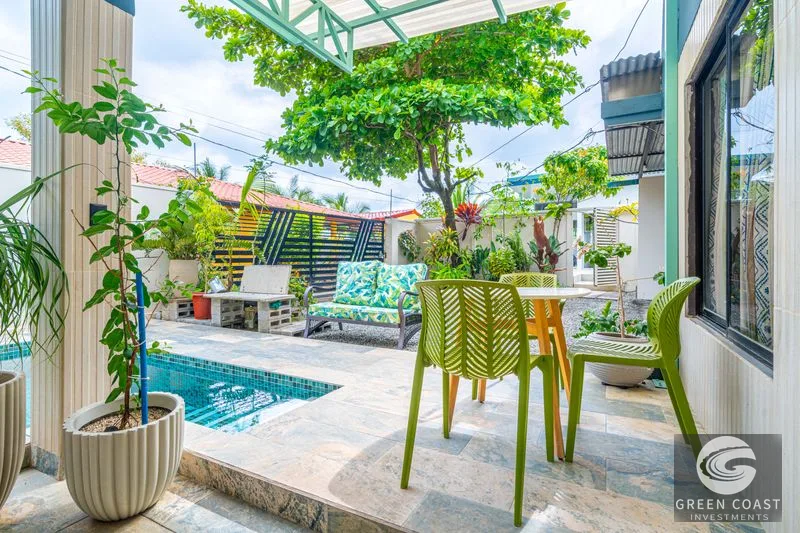 Uvita Tropical Oasis: Main Home + 2 Income Villas, Walk to Playa Chaman! — view 1, Uvita, Costa Rica