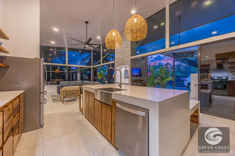 Tropical Modern Oasis: 3-Bed Home Near Marino Ballena National Park with Pool — view 1, Bahia Ballena, Osa, Costa Rica