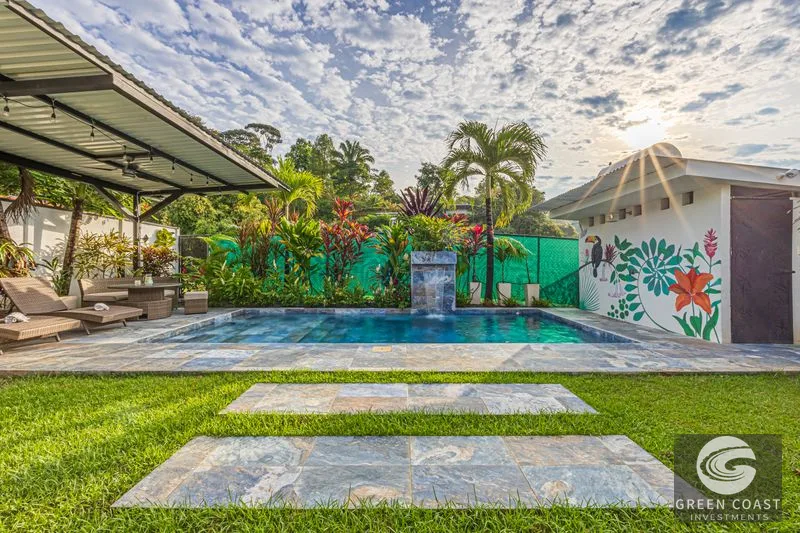 Tropical Modern Oasis: 3-Bed Home Near Marino Ballena National Park with Pool — view 4, Bahia Ballena, Osa, Costa Rica