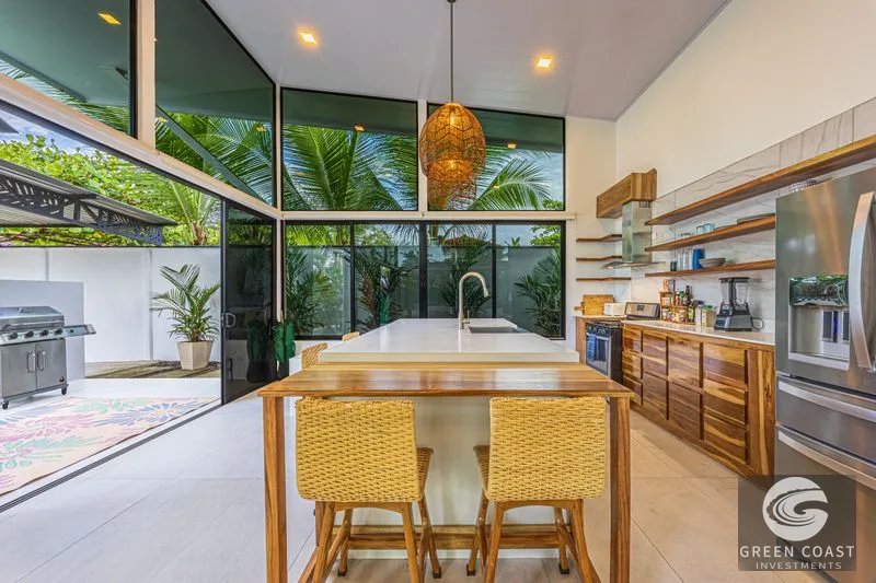 Tropical Modern Oasis: 3-Bed Home Near Marino Ballena National Park with Pool — view 10, Bahia Ballena, Osa, Costa Rica