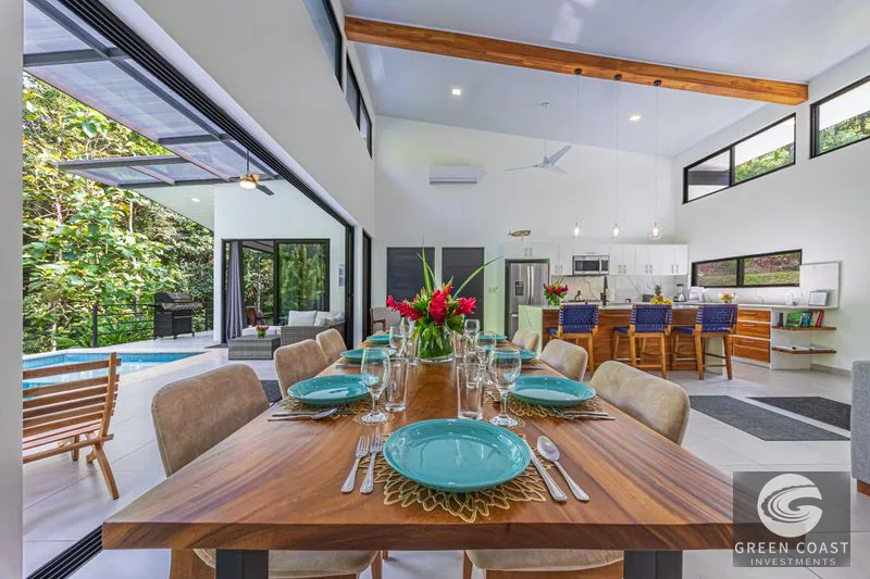 Modern Jungle Villa with Pool & Extra Lot Near Playa Hermosa — view 2, Bahia Ballena, Costa Rica