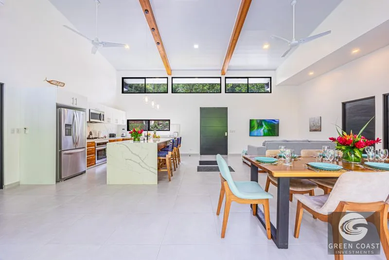 Modern Jungle Villa with Pool & Extra Lot Near Playa Hermosa — view 4, Bahia Ballena, Costa Rica