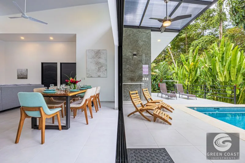Modern Jungle Villa with Pool & Extra Lot Near Playa Hermosa — view 7, Bahia Ballena, Costa Rica
