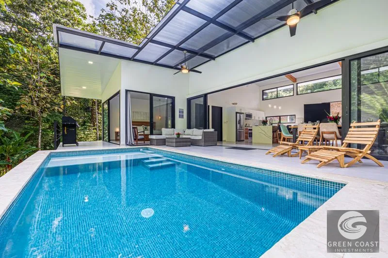 Modern Jungle Villa with Pool & Extra Lot Near Playa Hermosa — view 8, Bahia Ballena, Costa Rica