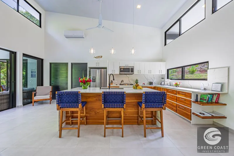 Modern Jungle Villa with Pool & Extra Lot Near Playa Hermosa — view 10, Bahia Ballena, Costa Rica