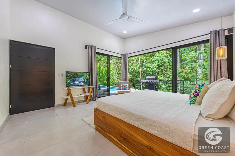 Modern Jungle Villa with Pool & Extra Lot Near Playa Hermosa — view 12, Bahia Ballena, Costa Rica