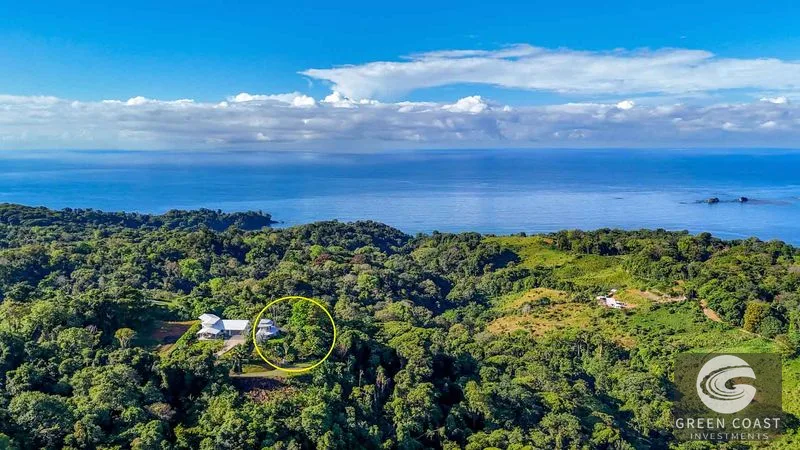 Ocean, Jungle & Mountain View Home in Ojochal | Protected Jungle Setting — view 10, Piñuela Arriba, Costa Rica