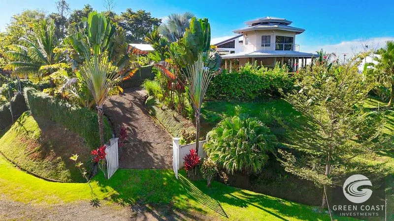 Ocean, Jungle & Mountain View Home in Ojochal | Protected Jungle Setting — view 11, Piñuela Arriba, Costa Rica