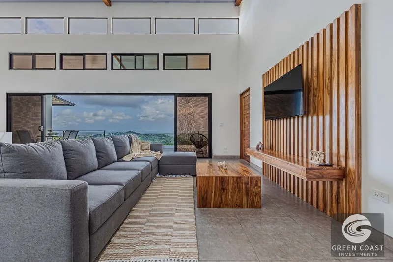 Chontales Luxury: Modern Villa with Panoramic Ocean & Mountain Views in Gated Community — view 5, Bahía Ballena, Osa, Costa Rica