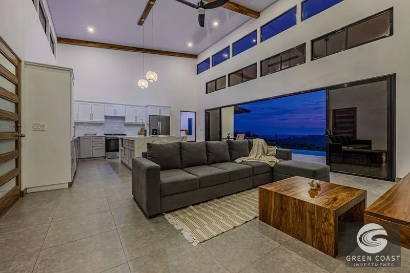 Chontales Luxury: Modern Villa with Panoramic Ocean & Mountain Views in Gated Community — view 6, Bahía Ballena, Osa, Costa Rica