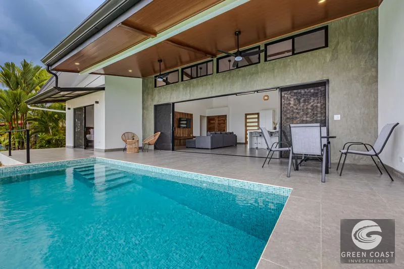 Chontales Luxury: Modern Villa with Panoramic Ocean & Mountain Views in Gated Community — view 9, Bahía Ballena, Osa, Costa Rica