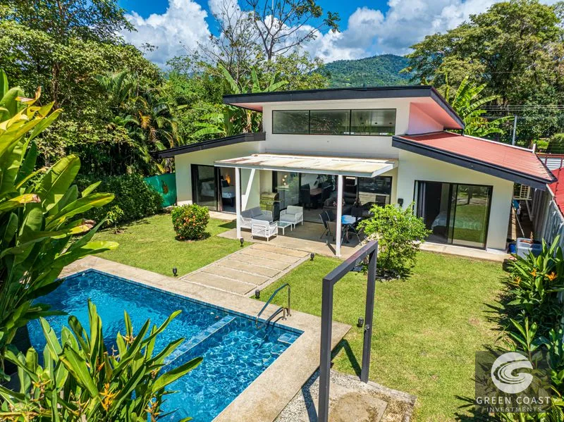 Tropical Modern Oasis near Whale's Tail Beach - Fully Furnished & Turn-Key — view 2, Bahia Ballena, Osa, Costa Rica