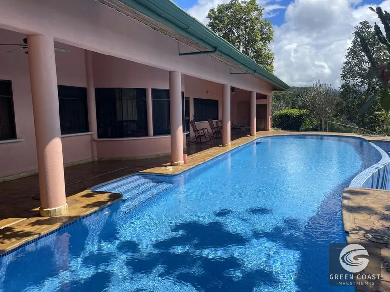 Ocean View Estate: 2-BR Home, Infinity Pool, Guest House & Fruit Orchards on 5.2 Acres — view 3, Platanillo, Platanillo, Costa Rica