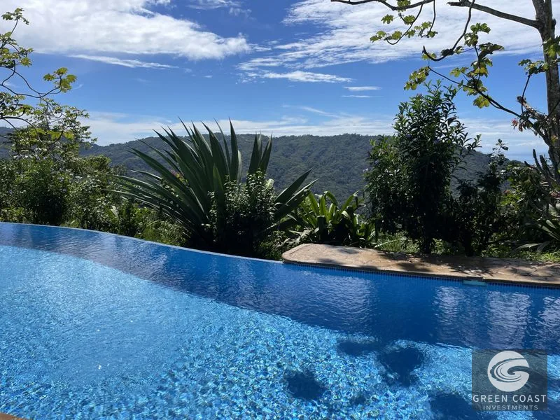 Ocean View Estate: 2-BR Home, Infinity Pool, Guest House & Fruit Orchards on 5.2 Acres — view 4, Platanillo, Platanillo, Costa Rica