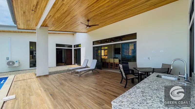 Chontales Ocean View Oasis: Modern 3-Bed Home with Panoramic Pacific Vistas & Pool — view 9, Chontales, Cortés, Costa Rica