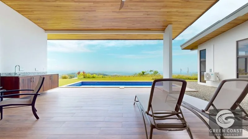 Chontales Ocean View Oasis: Modern 3-Bed Home with Panoramic Pacific Vistas & Pool — view 10, Chontales, Cortés, Costa Rica