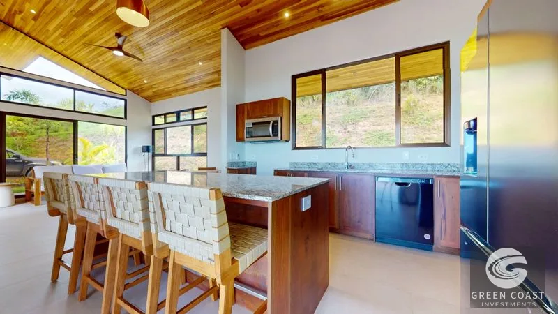 Chontales Ocean View Oasis: Modern 3-Bed Home with Panoramic Pacific Vistas & Pool — view 11, Chontales, Cortés, Costa Rica