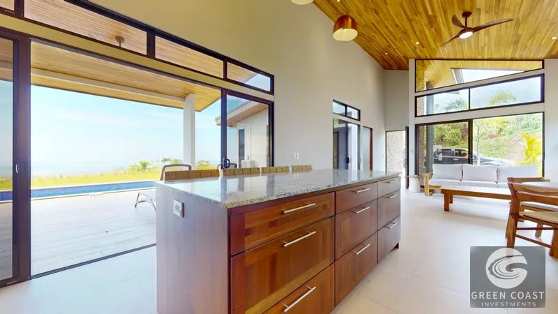 Chontales Ocean View Oasis: Modern 3-Bed Home with Panoramic Pacific Vistas & Pool — view 12, Chontales, Cortés, Costa Rica