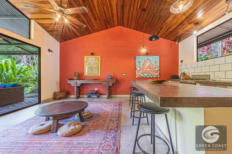Riverfront Sanctuary: 3BR Ojochal Home on 7 Acres with Private Swimming Holes & Expansion Potential — view 5, Ojochal, Osa, Costa Rica
