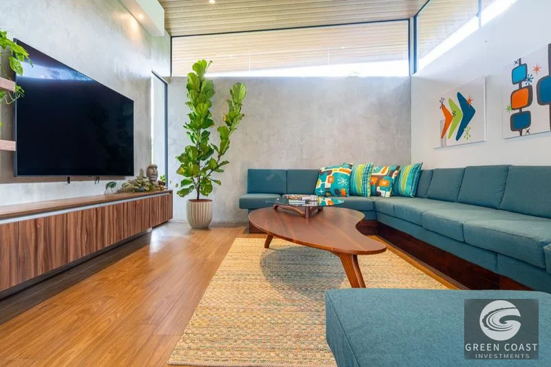 Stunning 3-Bedroom, 2.5-Bathroom Tropical Mid-Century Modern Home – Steps from the Beach — view 12, Uvita, Osa, Costa Rica