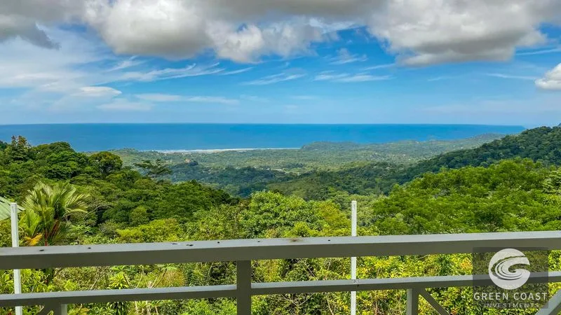 Ocean View Jungle Home: 3-Bed Retreat with Pool & Sunset Views Near Ojochal — view 3, Ojochal, Osa, Costa Rica