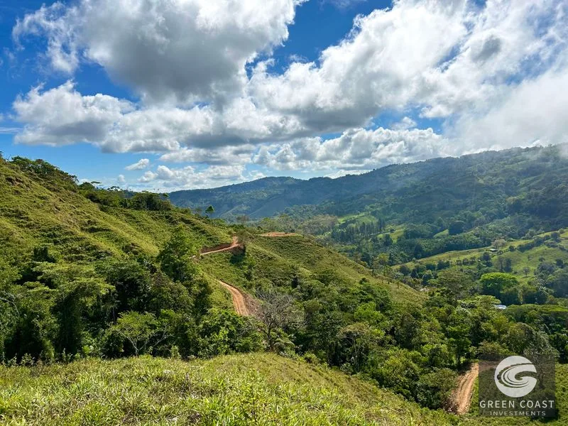 Costa Rica Mountain Ranch: Ocean Views, 49 Acres, Family Compound Potential Near Uvita & San Isidro — view 1, Costa Rica, Costa Rica