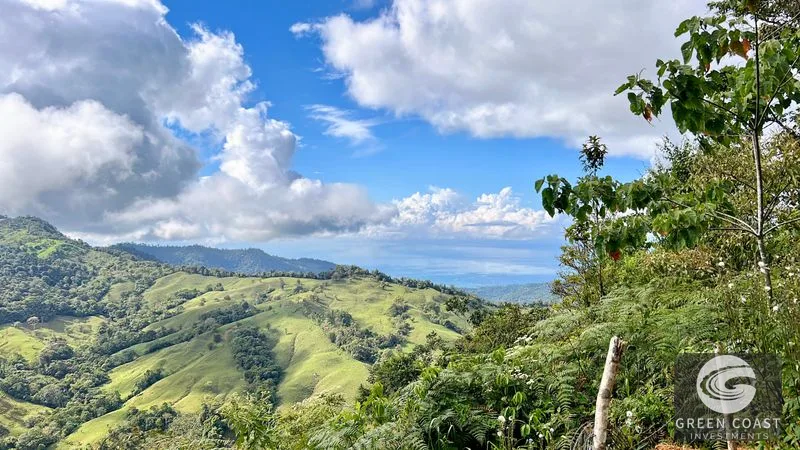 Costa Rica Mountain Ranch: Ocean Views, 49 Acres, Family Compound Potential Near Uvita & San Isidro — view 4, Costa Rica, Costa Rica