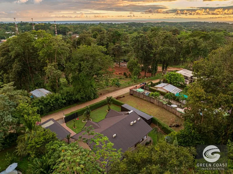 Uvita 5-Bed Home: Walk to Town, Room for Pool & Turnkey Airbnb Potential — view 3, Uvita, Bahia Ballena, Costa Rica