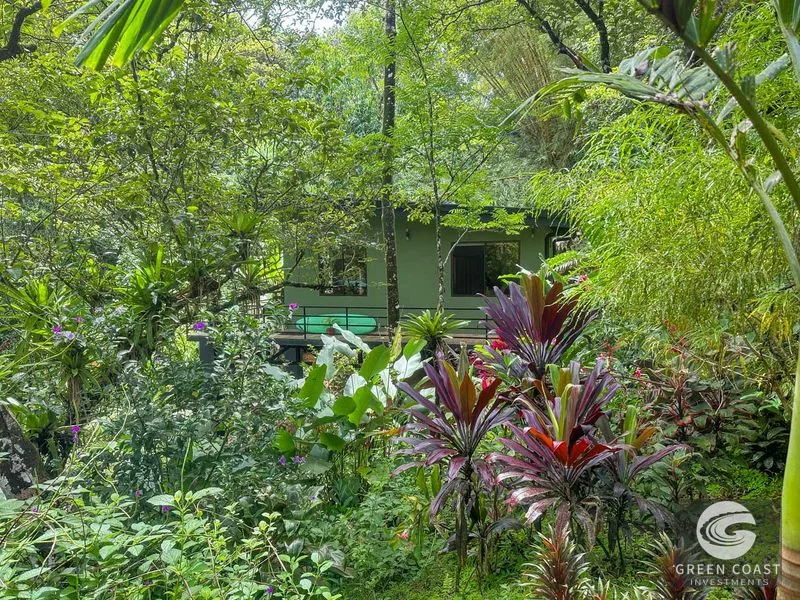 Ojochal Jungle Retreat: Riverfront Home, Pool, & Income Casitas. Owner Financing Available! — view 8, Ojochal, Costa Rica