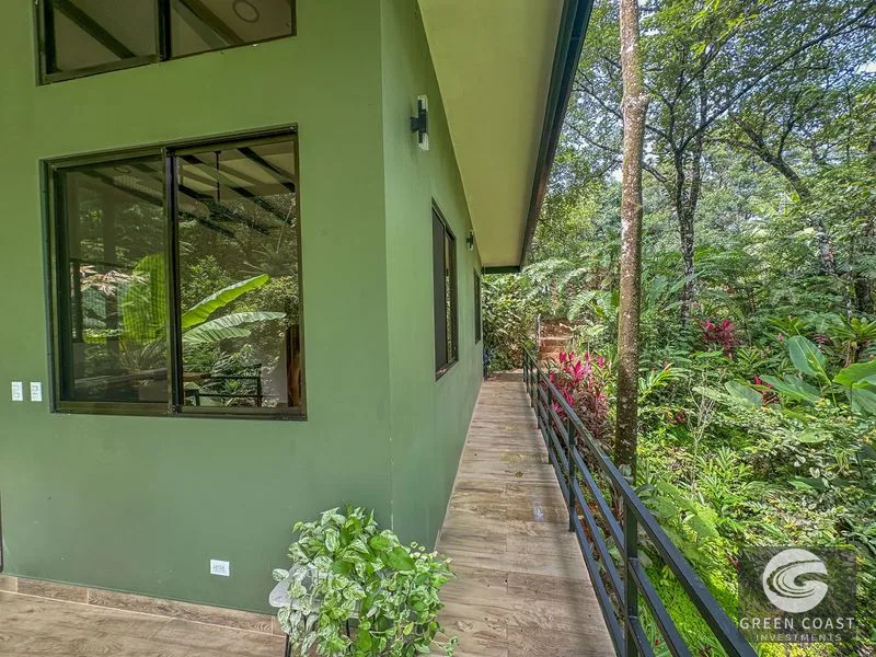 Ojochal Jungle Retreat: Riverfront Home, Pool, & Income Casitas. Owner Financing Available! — view 9, Ojochal, Costa Rica