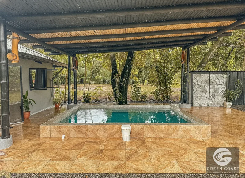 Uvita Oasis: Walk to Whale's Tail & Beach, Modern 3-Bed Home with Pool & Expansion Potential — view 7, Uvita, Uvita, Costa Rica