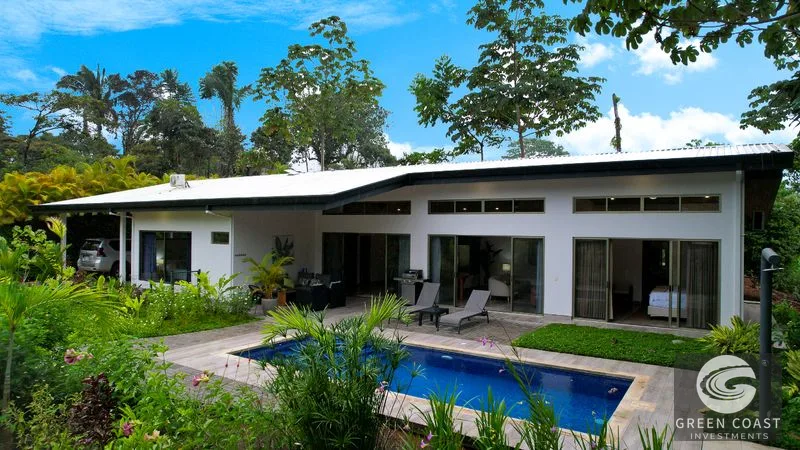 Modern 3BR Ojochal Home: Gated Community, Pool, Furnished & Family-Friendly Near Beaches & Schools — view 1, Ojochal, Costa Rica