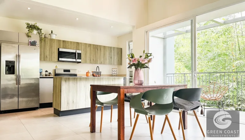 Modern Tropical Retreat in Playa Hermosa: Furnished 2-Bed Townhome with Pool & Jungle Views — view 3, Jacó, Garabito, Costa Rica