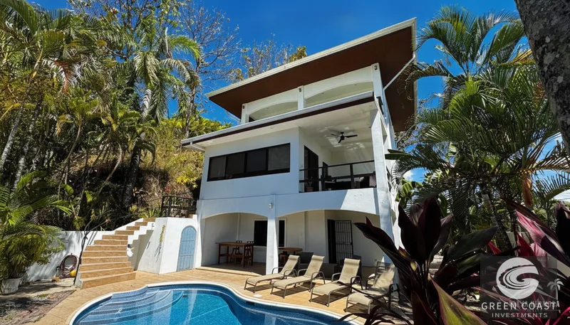 Surfside Villa: Newly Renovated 5-Bed Luxury Retreat Steps from Playa Hermosa Beach — view 1, Jacó, Garabito, Costa Rica