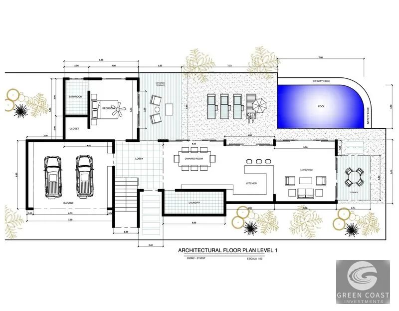Ocean View Lot Under $200K in Playa Hermosa – Ready to Build with Plans! — view 12, Jacó, Garabito, Costa Rica