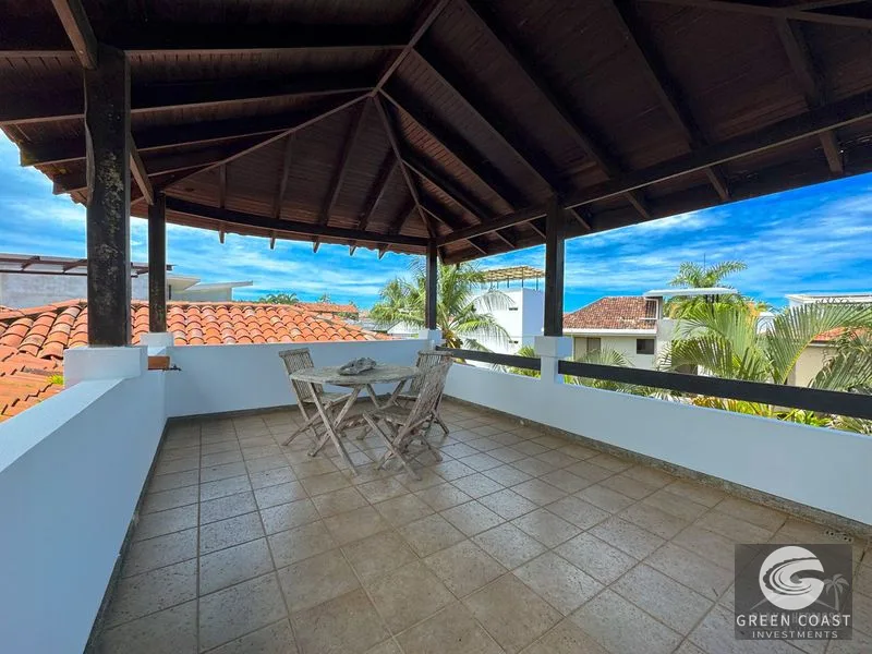 Beachfront Luxury in Hermosa Palms: 3-Bed Home with Ocean View Terrace — view 21, Costa Rica