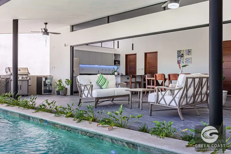 Uvita Luxury Villa: Walk to Amenities, Private Pool & Income Potential — view 1, Uvita, Costa Rica